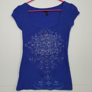 Fang Blue Medium Shirt